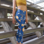 Hanukkah Menorah Dreidel Watercolor Gold Leggings<br><div class="desc">Dit ontwerp werd gecreeerd door digitale kunst. Het kan worden gepersonaliseerd door de aanpassingsknoop te klikken en de kleur te veranderen, een naam, initialen of uw favoriete woorden toe te voegen. Neem contact met me op colorflowcreations@gmail.com als je dit ontwerp op een ander product wilt gebruiken. Koop mijn oorspronkelijke abstracte...</div>