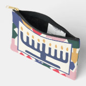 Hanukkah Menorah Dreidels Game Etui (Open)