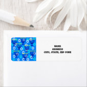 Hanukkah Menorah Etiket (Insitu)