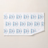 Hanukkah menorah handdoek (Handdoek)