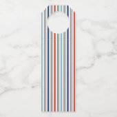 Hanukkah Menorah Holiday Bottle Hanger Labels (Achterkant)