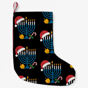 Hanukkah Menorah Kerstmis Sinterklaas Hoed Draidel Kleine Kerstsok