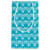 Hanukkah Menorah Klein Cadeauzakje (Voorkant)