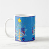 hanukkah menorah koffiemok (Links)