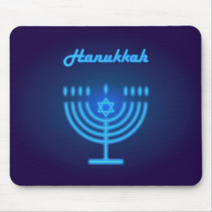 Hanukkah Menorah licht Festival decoratie Muismat