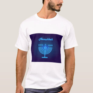 Hanukkah Menorah licht Festival decoratie T-shirt