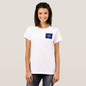 Hanukkah Menorah licht Festival decoratie T-shirt (Voorkant volledig)
