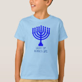 Hanukkah Menorah Licht van mijn leven T-shirt (Voorkant)