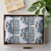Hanukkah Menorah Met Strik Tissuepapier (Geschenk)