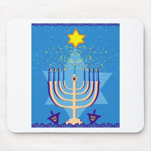 hanukkah menorah muismat (Voorkant)