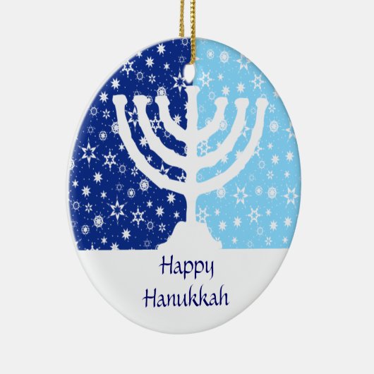 Hanukkah Menorah Ornament (Rechts)
