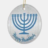 Hanukkah Menorah Ornament (Links)
