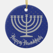 Hanukkah Menorah Ornament (Voorkant)