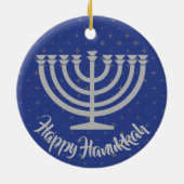 Hanukkah Menorah Ornament (Achterkant)