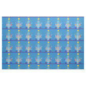 Hanukkah Menorah stof (Fat Quarter)