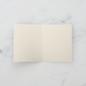 Hanukkah Menorah Stripes Trendy Custom  Feestdagen Kaart (Binnen)