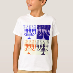 Hanukkah Menorah T-shirt