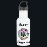 Hanukkah Menorah Waterfles<br><div class="desc"></div>