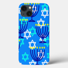 Hanukkah Menorahs Case-Mate iPhone Case