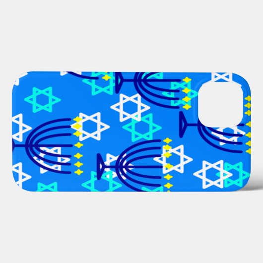 Hanukkah Menorahs Case-Mate iPhone Case (Achterkant (horizontaal))