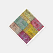 Hanukkah Menorahs Servet (Hoek)