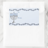 Hanukkah Menorahs Sticker (Tas)