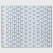 Hanukkah Menorahs Wrapping Paper Cadeaupapier (Vlak)