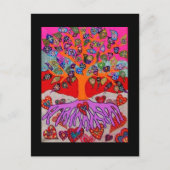 Hanukkah Mijn hartenbloem voor jullie boom van het Briefkaart (Voorkant)