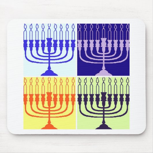 Hanukkah Minorah Muismat (Voorkant)