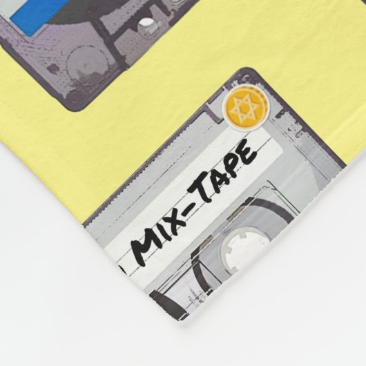 Hanukkah Mix-Tape Fleece Deken (Hoek)