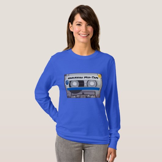 Hanukkah Mix-Tape T-shirt (Voorkant volledig)