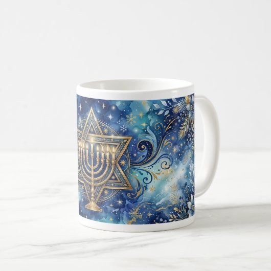 Hanukkah Mok (Voorkant rechts)