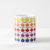 Hanukkah Mok "3D Dreidels" (Center)