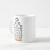 Hanukkah Mok "Happy Chanukah EST 139 BCE" (Voorkant links)