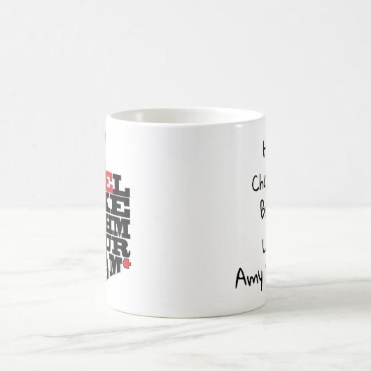 Hanukkah Mok "I Love Latkes" (Center)