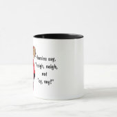 Hanukkah-Mok of -verjaardag of elke Mok van een da (Midden)