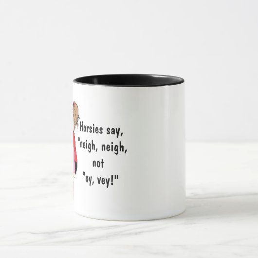 Hanukkah-Mok of -verjaardag of elke Mok van een da (Midden)