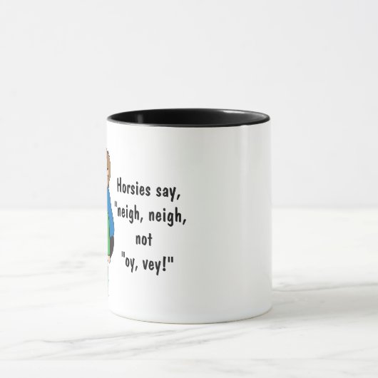 Hanukkah-Mok of -verjaardag of elke Mok van een da (Midden)