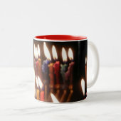 Hanukkah-mok Tweekleurige Koffiemok (Voorkant rechts)
