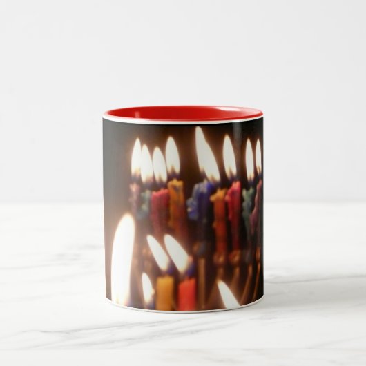 Hanukkah-mok Tweekleurige Koffiemok (Center)
