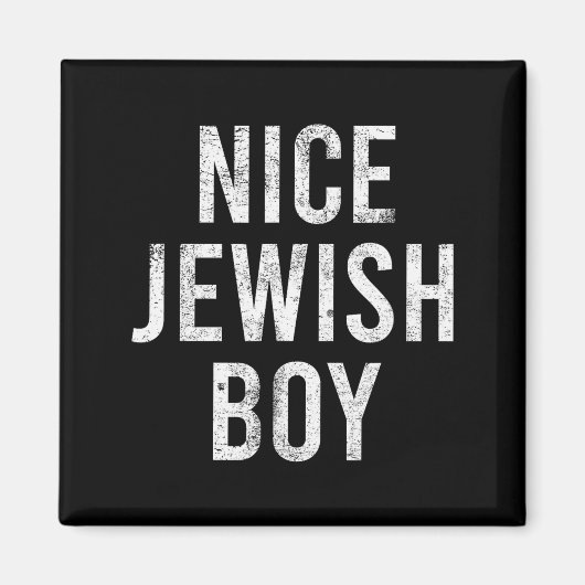 Hanukkah Nice Jewish Boy Cool Chanukah Festival Je Magneet (Voorkant)