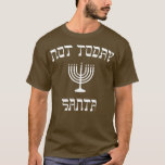 Hanukkah Not Today Santa T-shirt<br><div class="desc">Hanukkah niet vandaag Kerstman.</div>