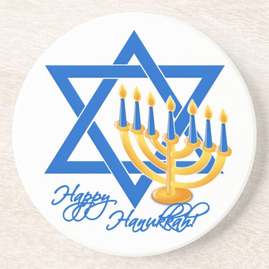 Hanukkah onderzetter (Voorkant)