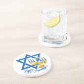 Hanukkah onderzetter (Zijkant)