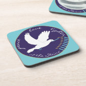 Hanukkah Onderzetter personaliseert de kaarsen van (Linkerzijde)