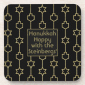 Hanukkah Onderzetters Hanukkah Charms (Voorkant)