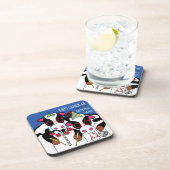 Hanukkah Onderzetters Happy Moo Year (Rechterzijde)