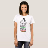 Hanukkah One Potato Two Latkes Basic T-shirt (Voorkant volledig)
