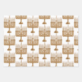 Hanukkah-ontwerp Inpakpapier Vel (Voorkant 3)