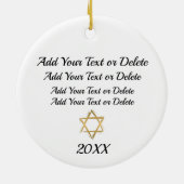 Hanukkah Ornament (Achterkant)